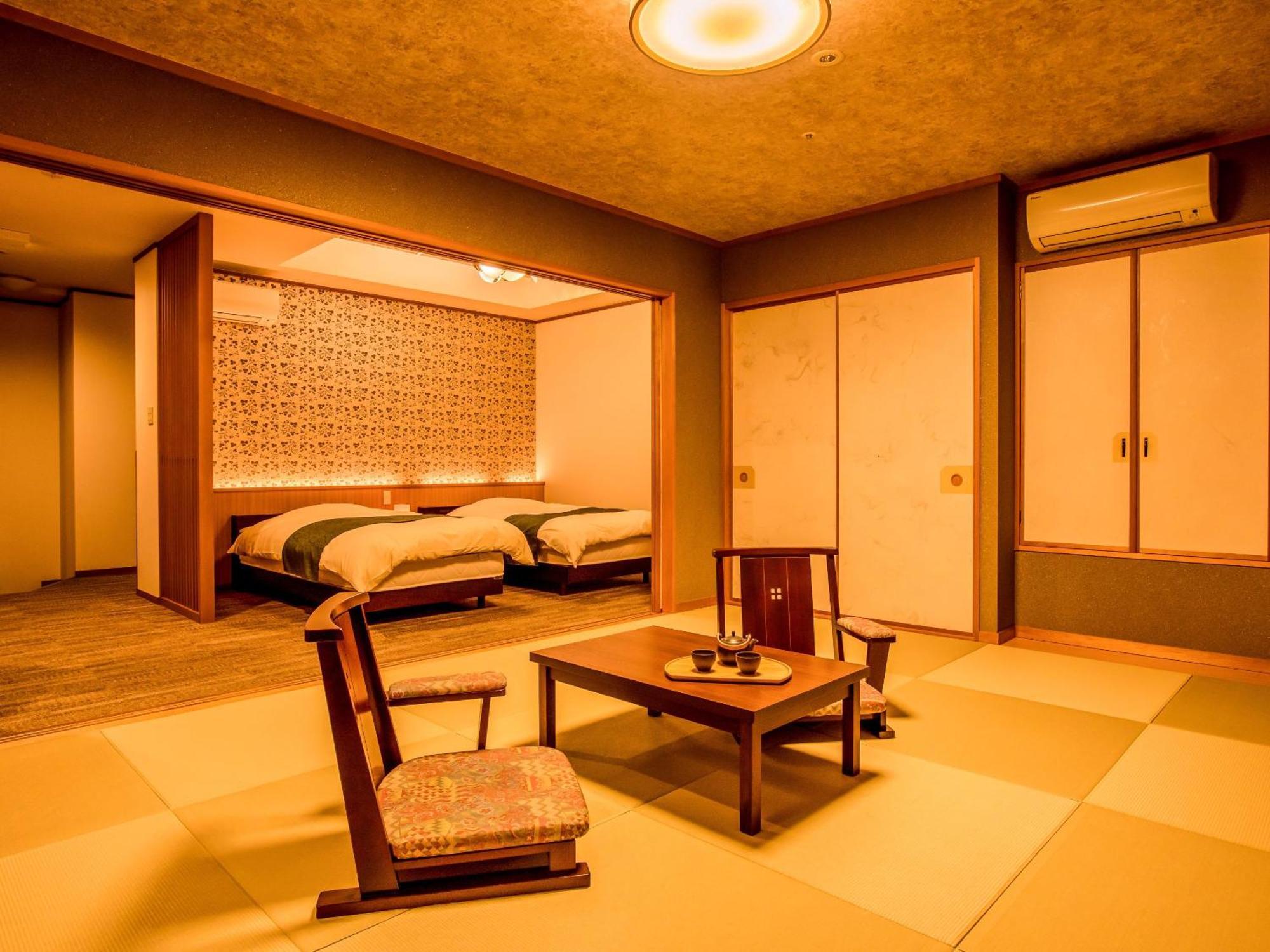 Ooedo Onsen Monogatari Premium Yoshinoya Irokuen 호텔 카가 객실 사진